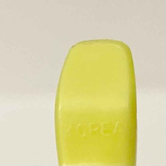 Vintage Barbie Yellow Square Toe Shoes Korea - Picture 10 of 16